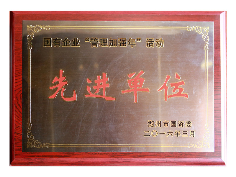 国有企业“治理增强年”活动先进单位