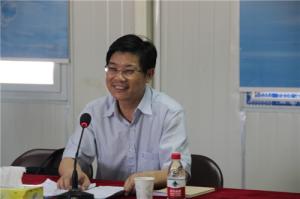 市委常委、、组织部长干武东调研外环线项目