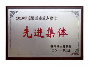 2008、2009、2010连续三年市重点建设先进整体
