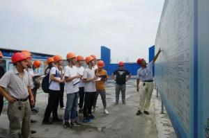 走进项目现场 助力员工开展 ——2003网站太阳集团集团开展人才基地青年员工实训