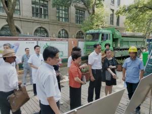 市人大副主任沈志华视察湖州市第一人民医院改扩建项目