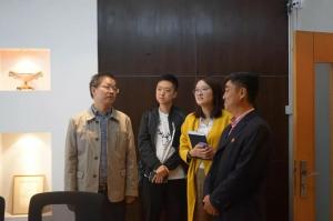 市交通集团下属国际物流公司来我公司学习交流党建事情