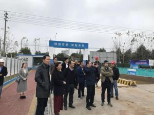 市发改委副主任李红英一行视察市修建工业化PC构件生产基地项目