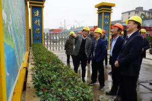 城墟市团监事会专程调研公司在建工程项目