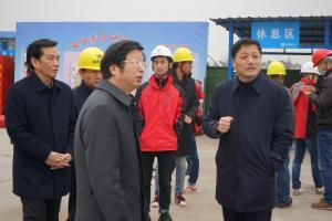 市委副书记、、、市长钱三雄一行调研湖州市修建工业化PC构件生产基地项