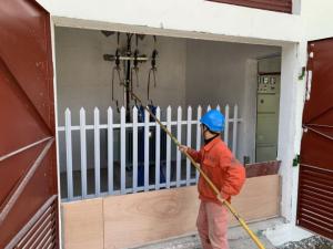 窑湾西项目暂时用电送电圆满完成