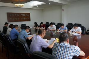 城墟市团党委书记、、、董事长周建新来2003网站太阳集团集团开展“三服务”调研