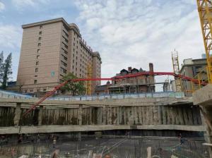 奋战20天 完成底板浇筑 —— 一院改扩建项目一期工程建设取得阶