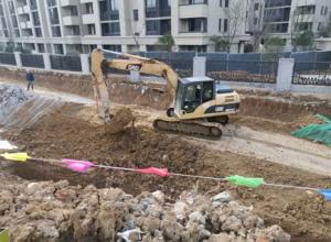 复工举行时，，战“疫”一直步——赵湾二路项目正式启动复工!