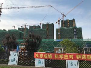 抢干快干！！！市北31号地块提前2个月实现主体结顶