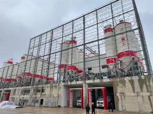 今天，，，PC构件配套混凝土搅拌站首次出料